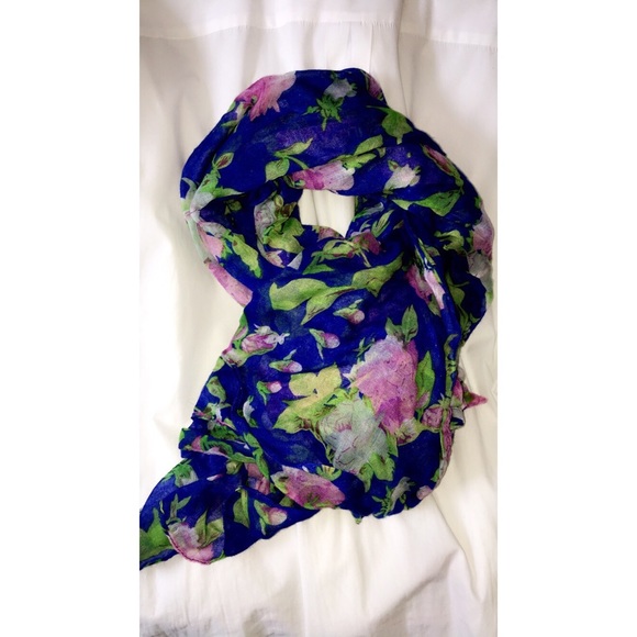 Accessories - Floral Spring Scarf